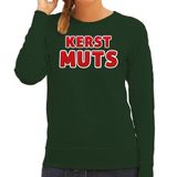 Bellatio Decorations Foute Kersttrui/Sweater Dames - Groen - Maat M