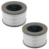 Levoit Filtre à air - Compatible avec Levoit Vista 200 - Lot de 2 - HEPA - Filtre à charbon actif
