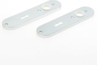 Hoppe Kortschild sl56 F1 300k Aluminium Zilver