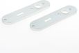 Hoppe Kortschild sl56 F1 300k Aluminium Zilver
