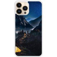 Apple iPhone 13 Seul en montagne Verstevigd hoesje met sublimatie bedrukking
