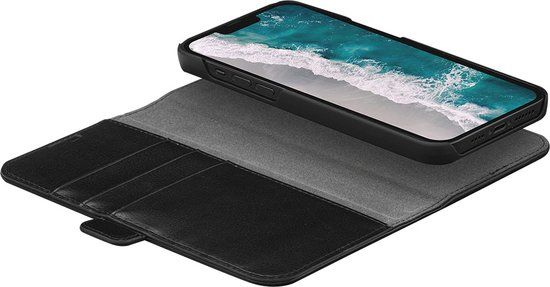 Dbramante1928 Stockholm Book Case voor iPhone 14 Pro Max - Zwart
