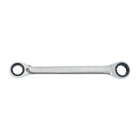 King Tony Ratelsleutel met dubbele ring 72 tanden 6x7mm - Chroom-vanadiumstaal