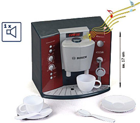 Klein Toys Bosch speelgoedkoffiezetapparaat - rood