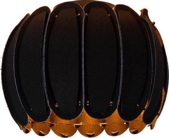 Lucide SPENCER Plafonnière - Ø 30 cm - Zwart - E27 - Dimbare Wandlamp