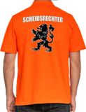 Bellatio Decorations Shoppartners Bv Scheidsrechter Holland supporter poloshirt - heren - oranje met leeuw - Nederland fan / EK / WK polo shirt / kleding M