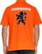 Bellatio Decorations Shoppartners Bv Scheidsrechter Holland supporter poloshirt - heren - oranje met leeuw - Nederland fan / EK / WK polo shirt / kleding M