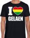 Bellatio Decorations Carnaval t-shirt I love Gelaen voor heren - zwart - Geleen - Carnavalshirt / verkleedkleding M