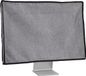 kwmobile Housse de protection moniteur gris foncé