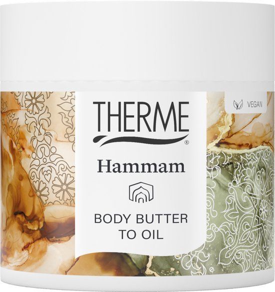 Therme Hammam Body Butter to Oil 225g - Unisex - Alle huidtypes