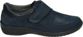 Strober MURIEL 75071H1 Baskets basses Bleu Nubuck Caoutchouc Velcro Femme