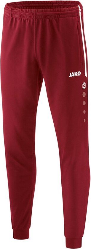 Jako Competition 2.0 Polyester Training Pants - Men - Red - Size M