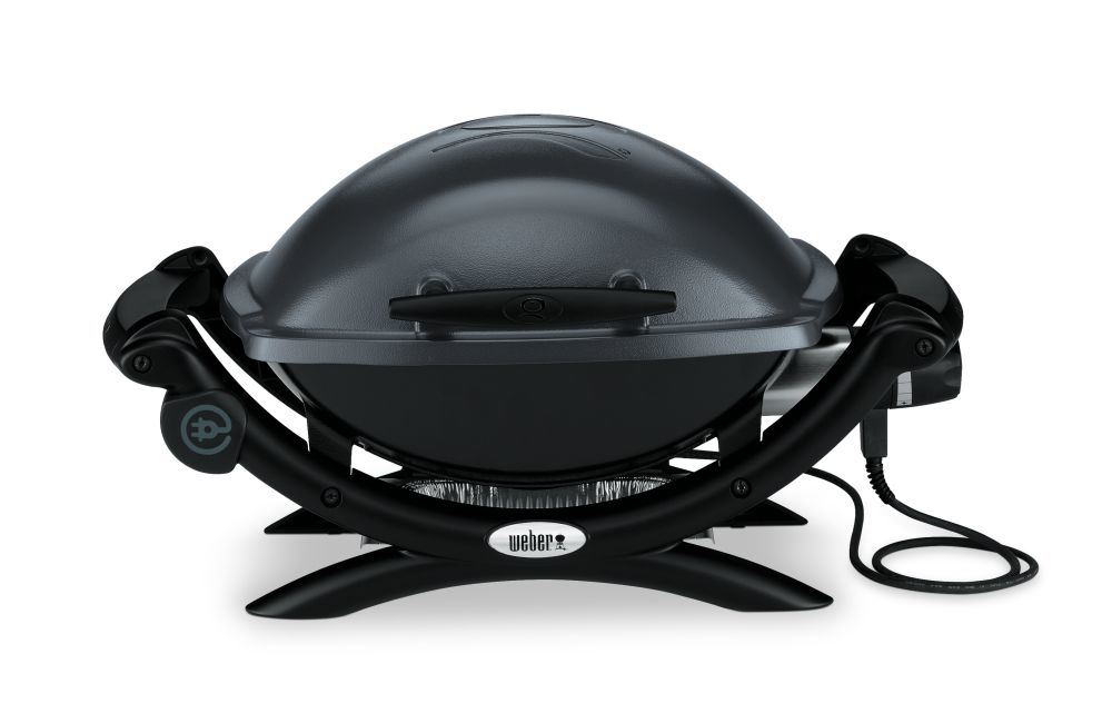 Weber Q 1400 Electric Kettle Barbecue - Black/Grey