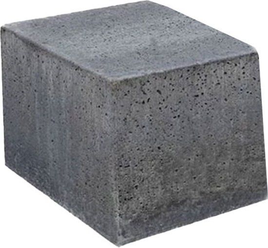Merkloos Gardenlux Zitelement antraciet 50 x 50 x 50 cm