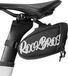 Sacoche de selle vélo 0,8 litre - Réfléchissant - Noir