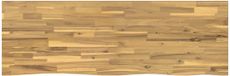 vidaXL Tafelblad Wit Glas 140 x 40 x 3,2 cm