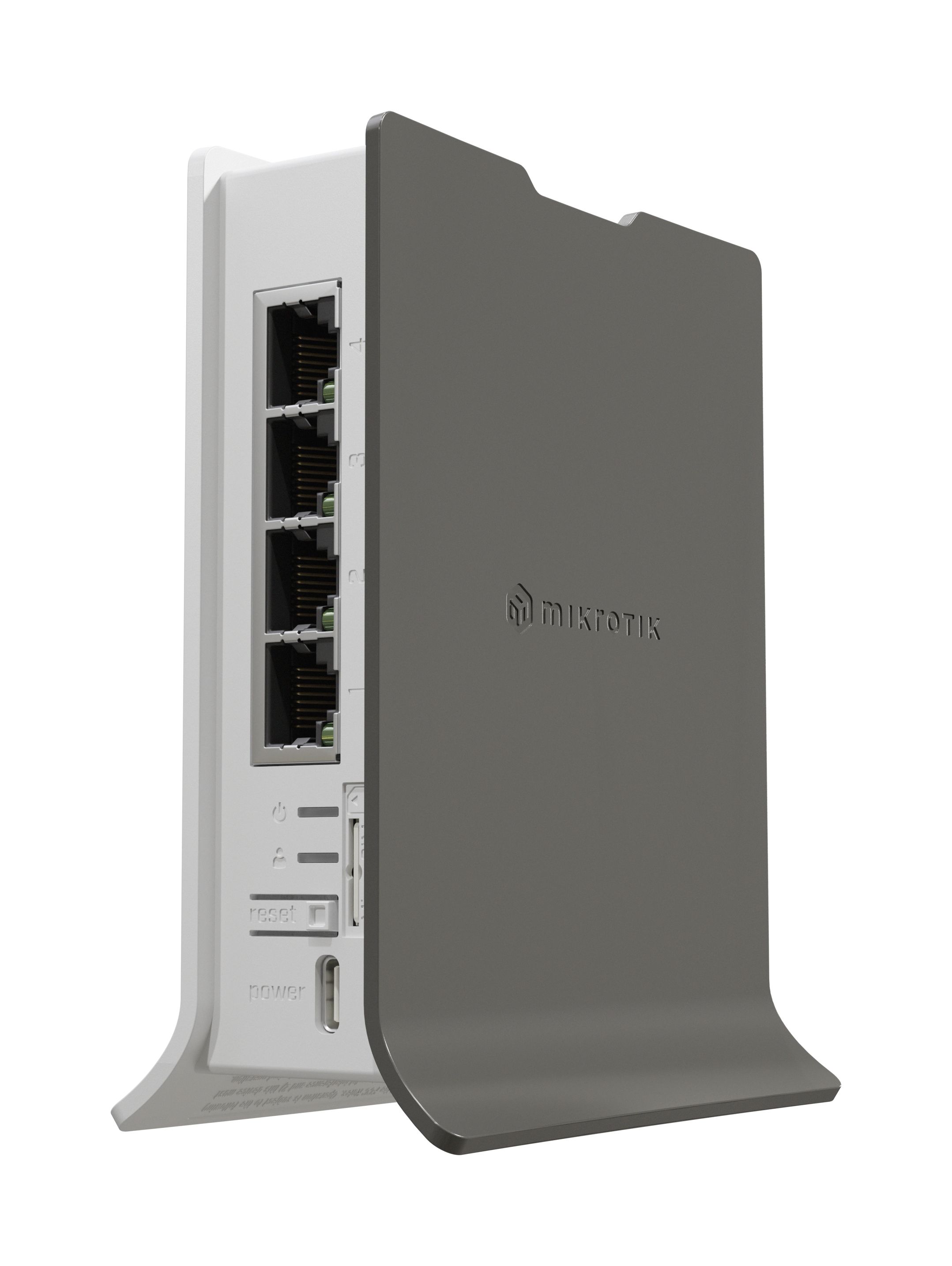 Mikrotik hAP ax lite LTE6 - Wireless Router - Gigabit Ethernet - Single-band (2.4 GHz) - Grey, White