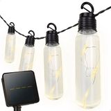 Aktive Guirlande lumineuse LED d'extérieur avec ampoules transparentes
