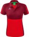 Erima Six Wings Polo Dames - Bordeaux / Rood | Maat: 38