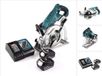 Makita DRS 780 RG accu cirkelzaag 36V (2x18V) 185 mm borstelloos + 2x accu 6,0Ah + lader