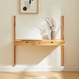 [en.casa] Wandrek Tingvoll 85x85x36 cm bamboe naturel