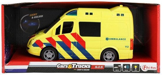 Toi Toys Ambulance met Licht en Geluid