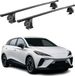 Omac Barres De Toit Transversales En Acier Pour Mg Mg4 2022-2026 – Tüv / Din 75302:2019 – Antivol Inclus – Rainure En T (accessoires) – Charge Max 75 Kg – 2 Barres – Noir
