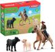 Schleich Farm World Aventure Western à Cheval Set 42578