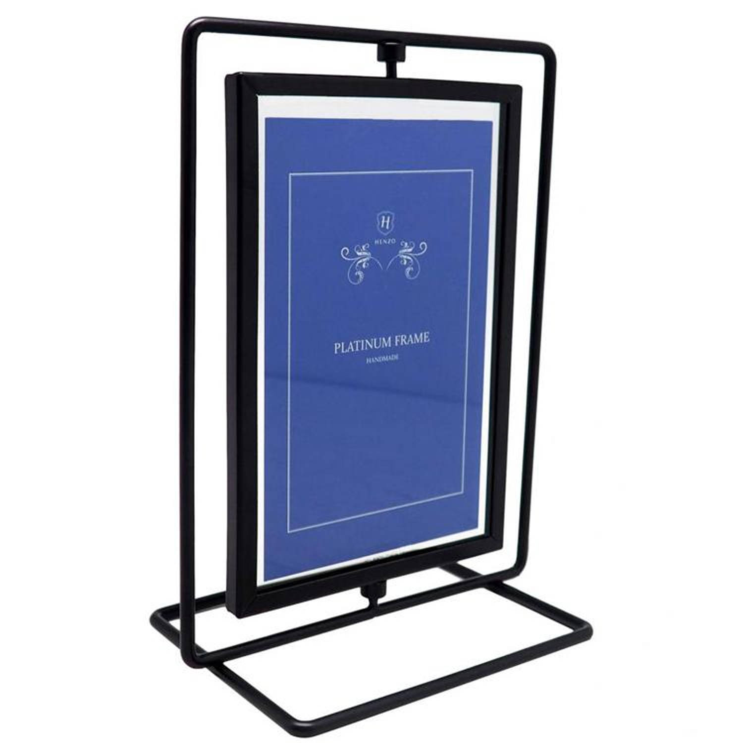 Henzo fotolijst - platinum single swing - fotomaat 15x20 cm - zwart