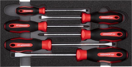 Gedore RED R22150013 Schroevendraaierset - 6-Delig