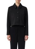 comma s.Oliver Bernd Freier GmbH & Co. KG Comma Indoor-Jacke Zwart Dames Maat 38