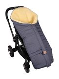 Kinderwagenvoetenzak Jona Kinderwagenvoetenzak 2-in-1, navy melange