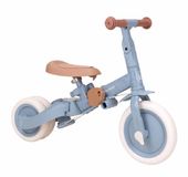 Little Dutch - 4 in 1 Driewieler Met Duwstang - Safari Dreams Blue