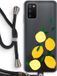 Case Company® - Samsung Galaxy A03S Case with Cord - You're my lemon - Black Cord - Back Cover