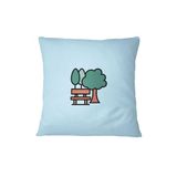 Bona Basics Decoratieve Kussenhoes Lichtblauw 45x45 cm