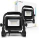 Enzo Modee Lighting - LED Bouwlamp - 30W - 4000K - Donkergroen
