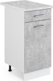 Vicco R-Line Keukenonderkast – 40 cm, WB Marmer Beton