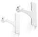 Solidchoice – Supports de tringle à rideaux adhésifs pour montage mural, sans perçage
