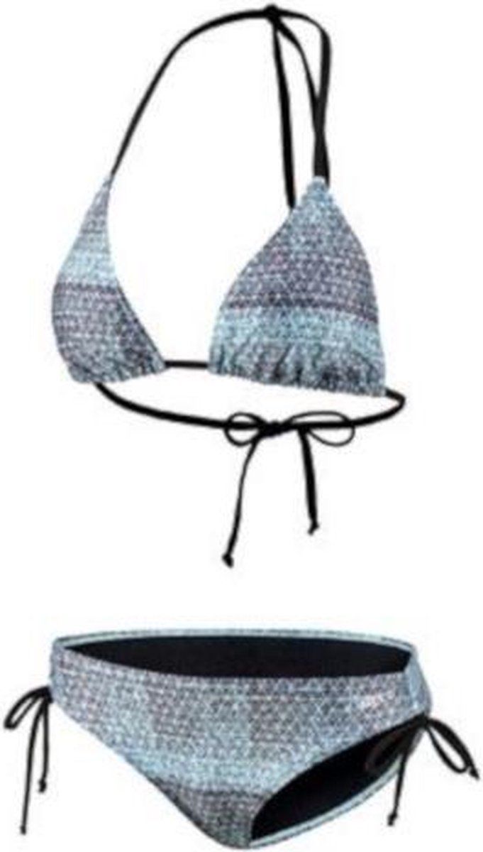 Beco Bikini Beactive C-cup Dames Polyamide Turquoise/grijs Mt 42