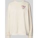 HUGO Sweatshirt 'Classic' chocoladebruin / rosa / zwart / natuurwit