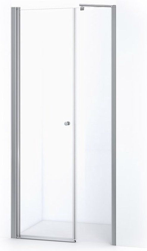 Maxaro Douchewand met Draaideur Zircon Comfort 105cm Chroom - 6095817367334