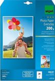 Sigel inkjet fotopapier Everyday plus A4 hoogglanzend 200 grams 20 vel