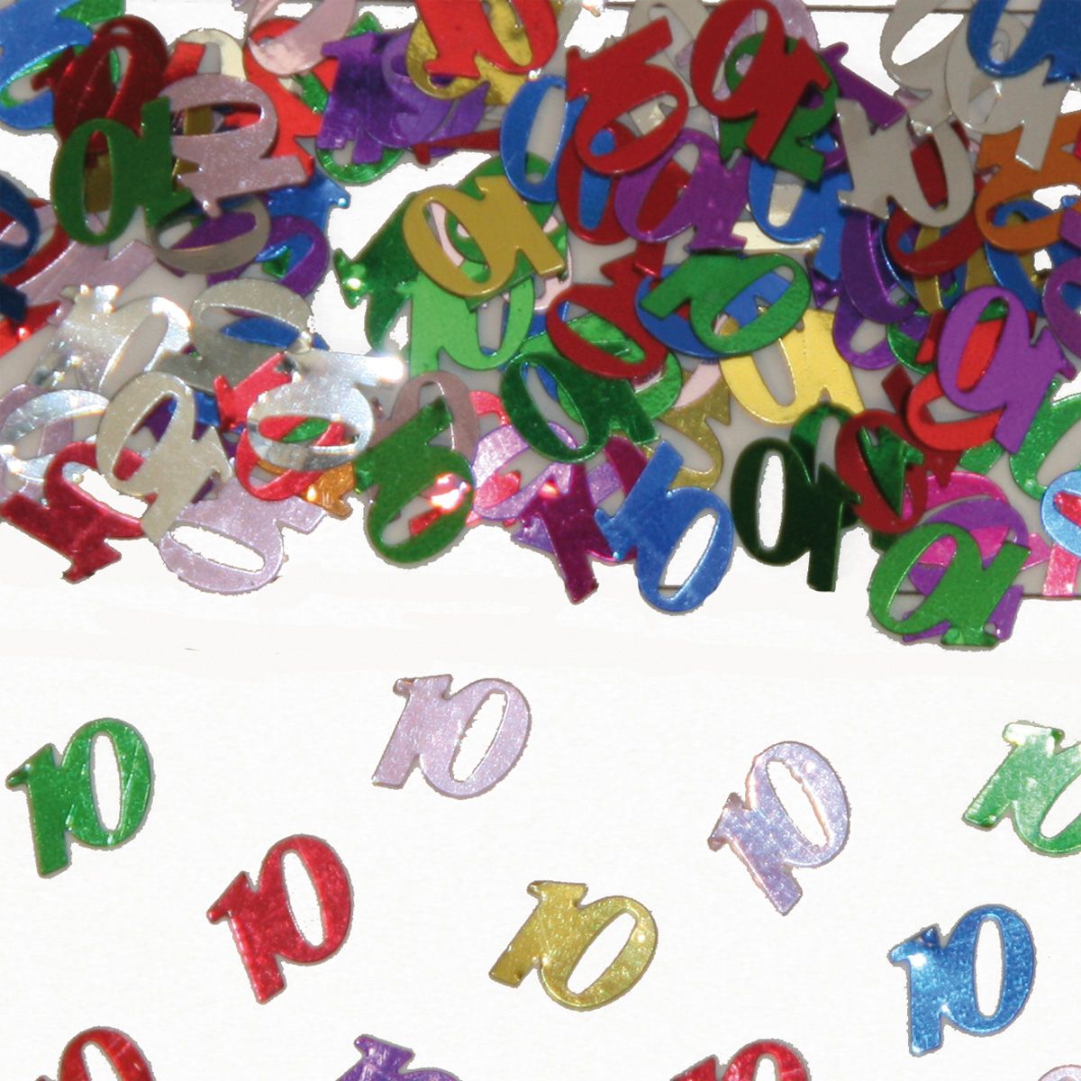 Folat Tafeldecoratie - 10 jaar - 14 gr. - 05309