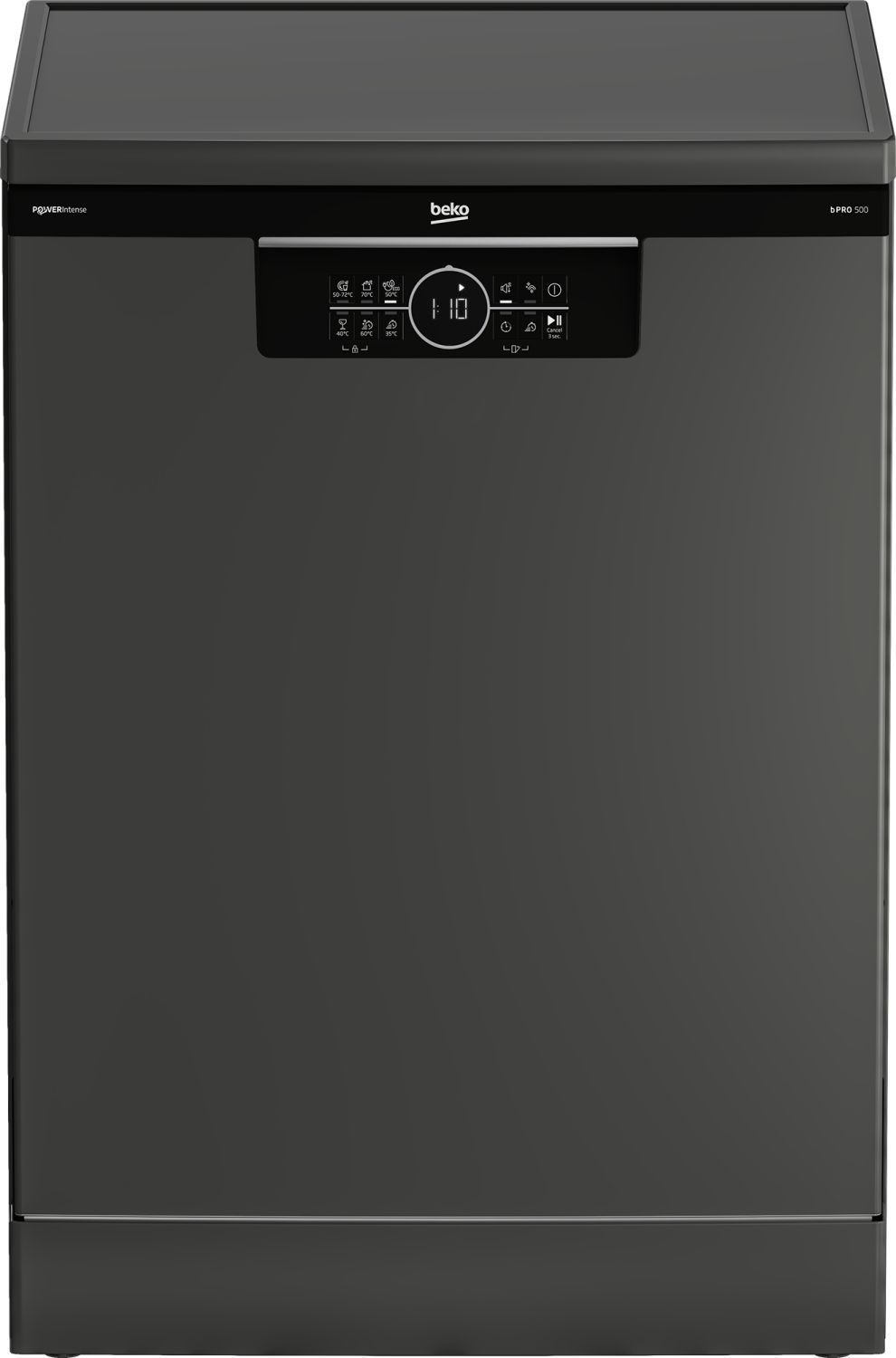 Beko bPRO 500 BDFN26560GP Vrijstaande Vaatwasser - 15 Couverts - Grijs
