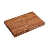 KESPER Snij- en trancheerplank, acaciahout, 38,5 x 25 x 4 cm, bruin, naturel