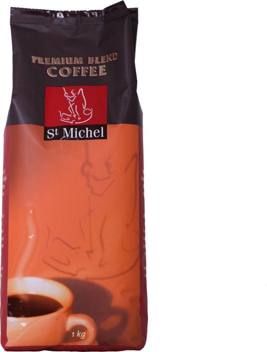 St. Michel Crema Koffiebonen - 2 x 1 kg - Medium Roast - Blend Arabica/Robusta