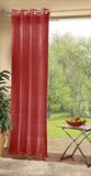 Gardinenbox Voile oogjes sjaal Uni, HxB 225x140 cm, Bordeaux, 20332