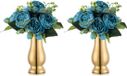 Goodivery Elegante Gouden Bloemenhouders voor Feestelijke Tafeldecoratie en Interieurverfraaiing