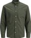 Jack & Jones Formeel overhemd Regular Fit Lange mouw Forest Night Biologisch katoen M