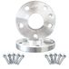 Simoni Racing DR043/B18 spoorverbreders met bevestigingsschroeven voor originele velgen, 12 mm